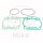 Set guarnizioni cilindro per Yamaha YZ 250 2T # 1999-2012