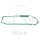 Clutch cover gasket for Yamaha YFA-1 YFM 125 Breeze Grizzly # 2000-2014