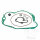 Gasket set crankcase for Aprilia MX RS RX RR 50 HM Moto CRE Derapage 50