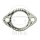 Junta del colector 38,8x54,5x2mm ATH para Aprilia SR 125 # 1999-2002