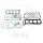 Set completo di guarnizioni per Kawasaki ZX-10 1000 Tomcat # 1988-1990