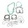 Set completo di guarnizioni per Kawasaki KFX Suzuki DR-Z 400 # 2000-2006