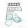 Gasket set without gasket valve stem for Suzuki GSX-R 1000 # 2003-2006