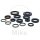 Engine gasket set for Ducati Monster 600 750 900 ST2 944 Sporttouring 750