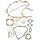 Kit de joints complet ATH pour Vespa ET3 125 1976-1983 # N Spezial 50 1975-1982