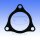 Junta del colector 40x50x0,2mm ATH para Honda CR 125 R # 1990-2004