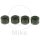 Valve stem seal for Honda CB TRX Suzuki DR UH Yamaha TT YZ 125 750