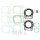 Set guarnizioni cilindro per Aprilia Dorsoduro Shiver 750 Factory # 2007-2017