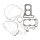Jeu complet de joints pour Kawasaki KLE Ninja Z 300 Versys # 2013-2017