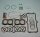 Complete set of seals for Kawasaki ZXR 750 Stinger # 1989-1990