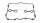 Joint de couvercle de soupape pour Honda CB-X4 1300 DC SC38 # 1997-1999