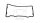 Joint de couvercle de soupape pour Kawasaki ZX-6R 600 636 Ninja # 2009-2020