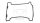 Gasket valve cover original for Kawasaki EN 650 Vulcan # 2015-2019