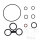 Gasket O-ring set engine ATH for Vespa Sprint 125 3V ie # 2014-2017