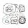 Complete set of seals for Husqvarna FC FS 450 KTM SX-F 450 ie # 2019