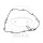 Clutch cover gasket for Yamaha YZ 250 F 4T # 2019-2020