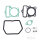 Cylinder gasket set ATH for Honda XR 80 R # 1993-2003