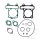 Cylinder gasket set ATH for Kymco Heroism 150 # 1997-2000