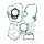 Kit de juntas sin juntas de eje ATH para Honda TRX 500 FM FE Fourtrax Foreman # 06-11