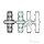 Set di guarnizioni per cilindri ATH per Kawasaki ZR 550 Zephyr B # 1991-1993