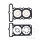 Kit de joints de cylindre ATH pour Kawasaki Ninja 250 EX-R # 2008-2014