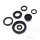 Set di paraoli ATH per Yamaha YZ 250 2T # 1988-1997