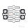 Kit de joints de cylindre ATH pour Yamaha VMX-12 1200 V-Max XVZ 1200 1300