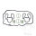 Gasket set valve cover plug shaft original for BMW S 1000 RR XR # 2019-2020