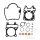 Set di guarnizioni per cilindri ATH per Honda SH 150 A i ABS # 2013-2016