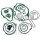 Complete set of seals for Kawasaki KL Z 250 # 1978-1984
