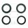 Fork seal set 36 x 48 x 11 for Kawasaki EL 250 252 EN 450 500 XT 225