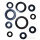 Oil seal set ATH for KTM EXC-F 350 Freeride 350 SX-F 350