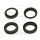 Guarnizione forcella 35 x 48 x 11 per Kawasaki GPZ 400 550 A