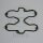 Valve cover gasket for Suzuki GR 650 GS 500 # 1983-2008