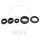 Engine gasket set for Yamaha XT 600 # 1990-1995