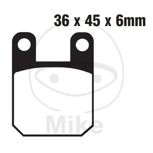 Brake pad Standard EBC for Aprilia Beta CPI Derbi Motorhispania Rieju Yamaha