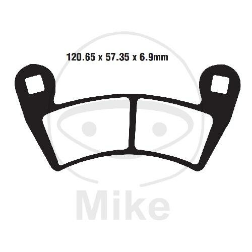 EBC Brake pads Standard FA452TT