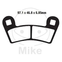 EBC Plaquettes de frein standard FA456TT