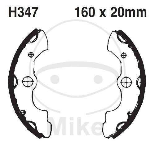 Mâchoires de frein avec ressort pour Honda TRX 300 400 500 Fourtrax 88-07