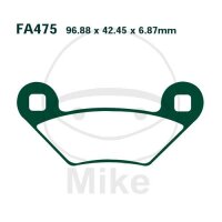 EBC Jeu de plaquettes de frein Sinter R Off-Road FA475R