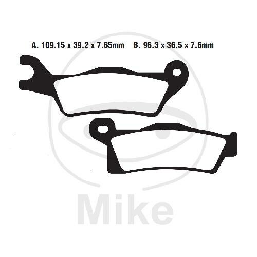 Brake pad for CAN-AM Outlander 450 500 650 800 1000 Renegade 500 800