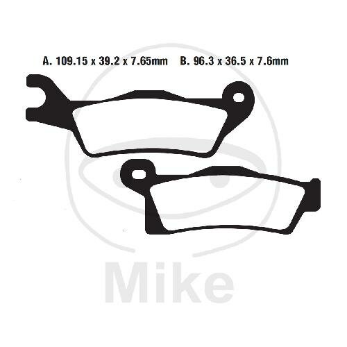 Plaquette de frein pour CAN-AM Outlander 450 500 650 800 1000 Renegade 500 800