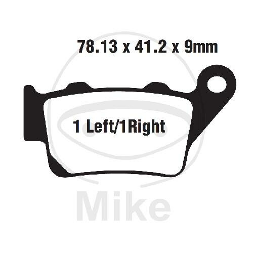 EBC Scooter brake pad set organic SFA213