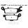 Plaquette de frein gauche pour Yamaha YFM 550 2009-2015 YFM 700 2007-2020