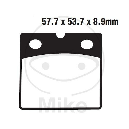 EBC Standard Semi Sintered Metal Brake Pads (V Series) FA171V