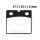 EBC Standard Semi Sintered Metal Brake Pads (V Series) FA171V