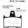 EBC Standard Semi Sintered Metal Brake Pads (V Series) FA254V