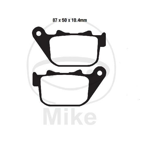 EBC Standard Semi Sintered Metal Brake Pads (V Series) FA387V