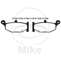 EBC Standard Semi Sintered Metal Brake Pads (V Series)...