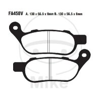 EBC Standard Semi Sintered Metal Brake Pads (V Series)...